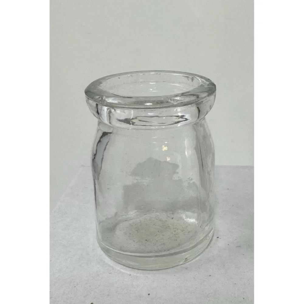 Lot of 3 Vintage Glass Apothecary Bottles Clear Ammonol Embossed Decorative Set